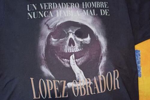 Polémica playera en la 4T la vende Camisetas Pendejas tan solo en...