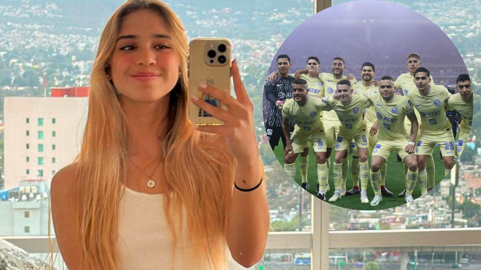 Nailea Vidrio tendría relación amorosa con jugador del América.