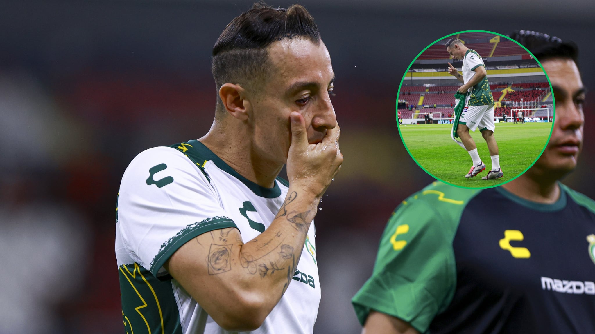 Guardado calentó durante el juego sin estar convocado