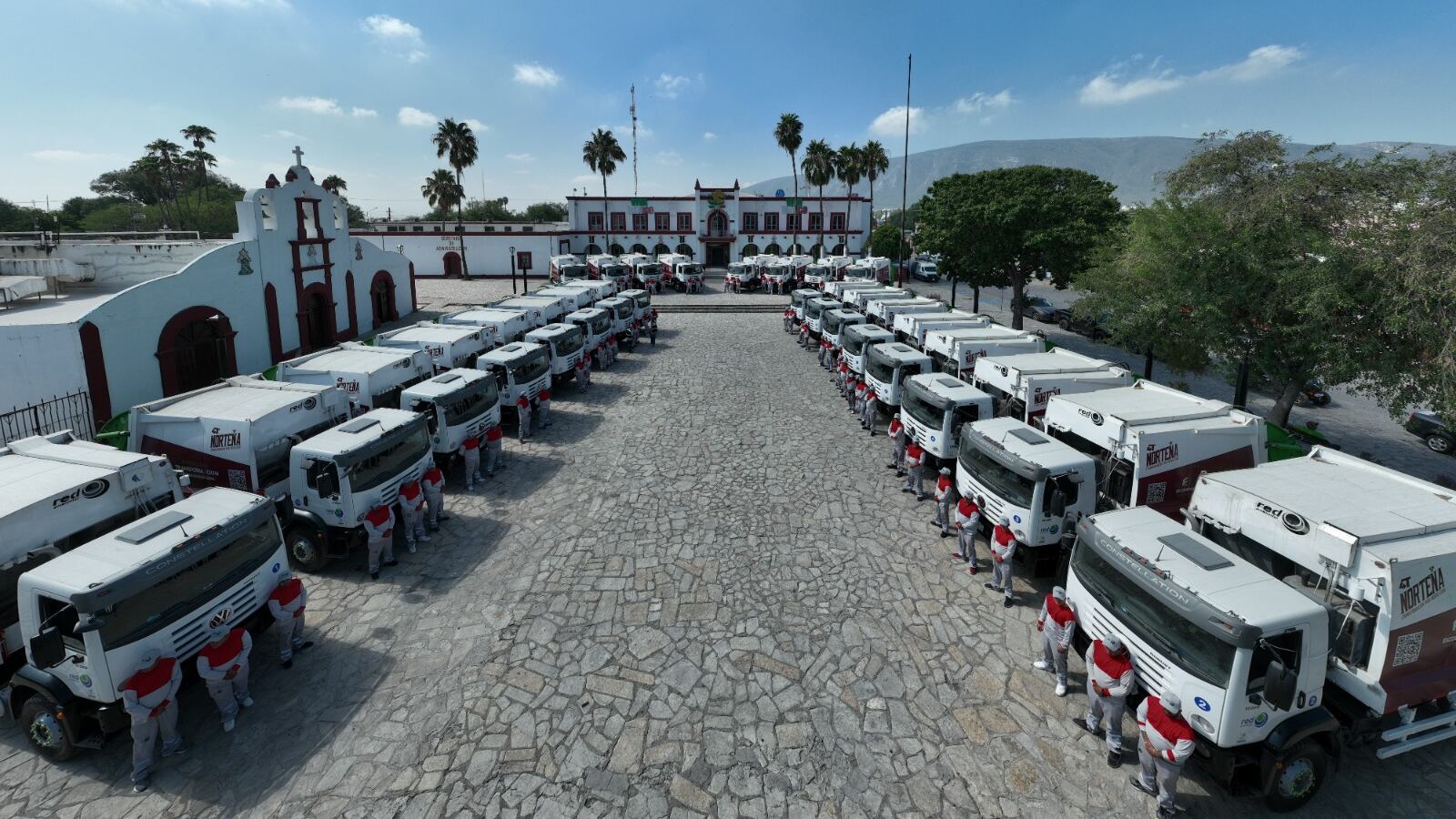 Actualmente, el servicio de recolección cubre el 100% del territorio municipal, con una frecuencia de tres veces por semana.