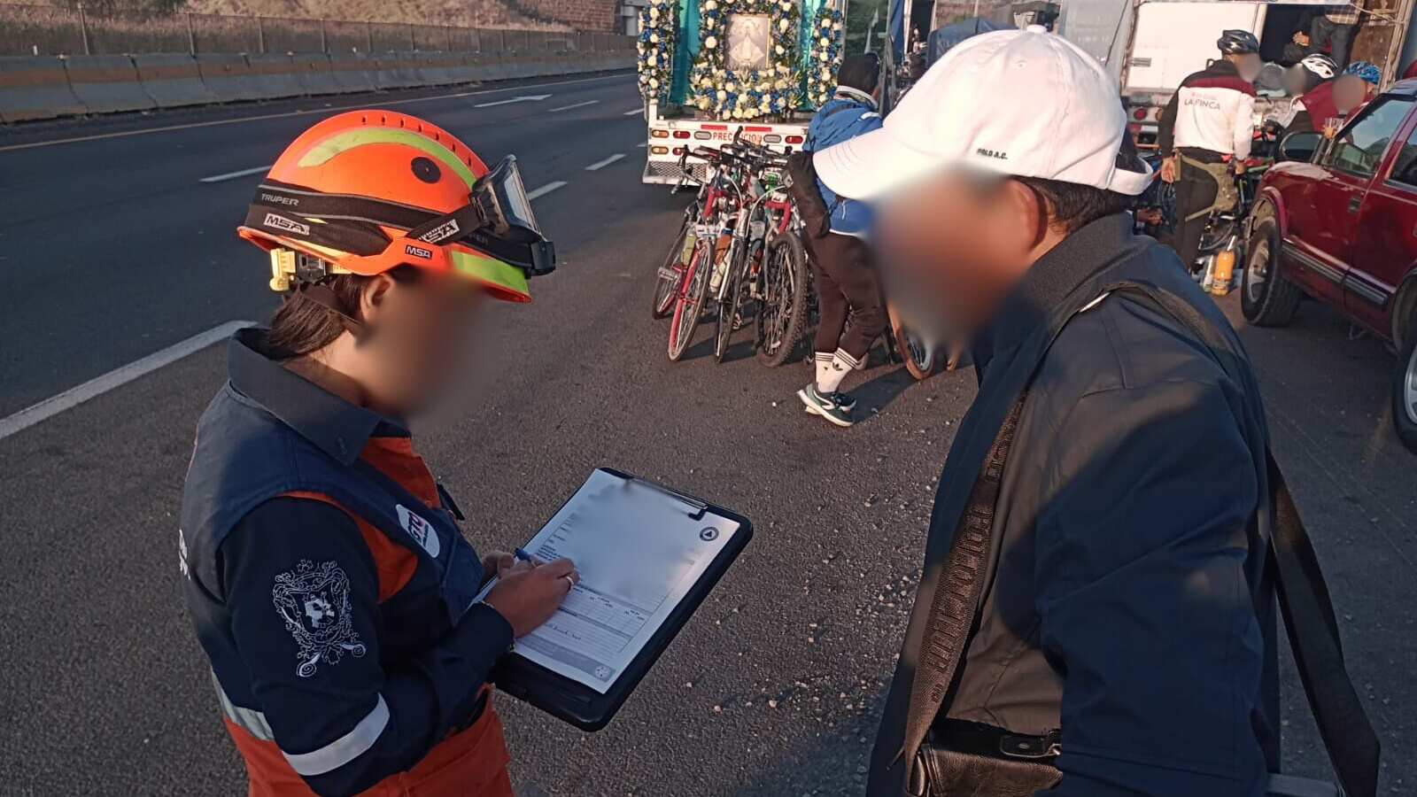 Piden no viajar de noche preferentemente.