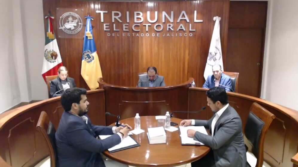 Tribunal Electoral de Jalisco aprobó recuento de votos en la elección a la presidencia de Guadalajara. Foto: Tribunal Electoral.