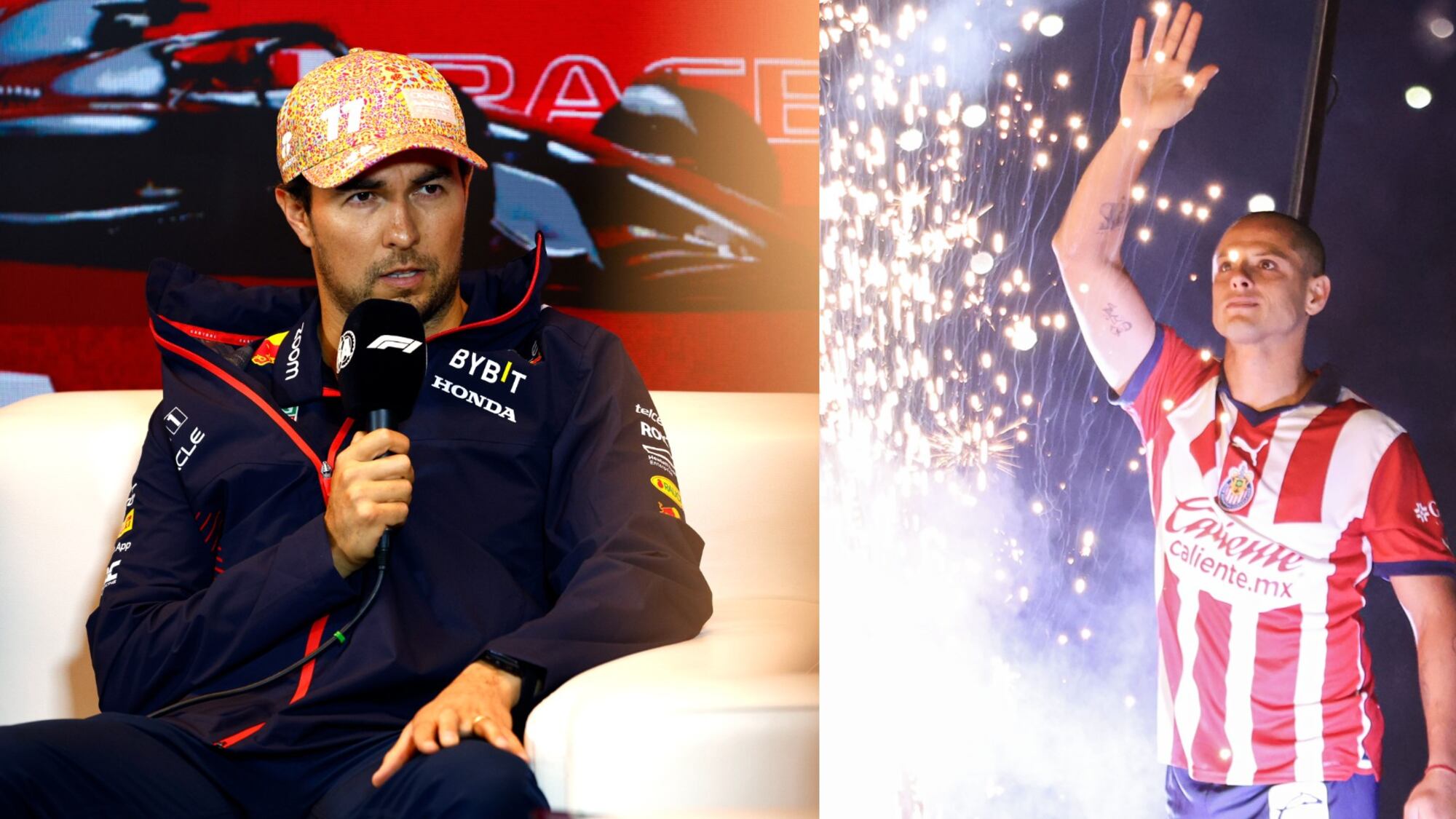 Checo Pérez y Chicharito