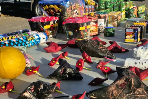 Decomisan una tonelada de pirotecnia en Querétaro capital