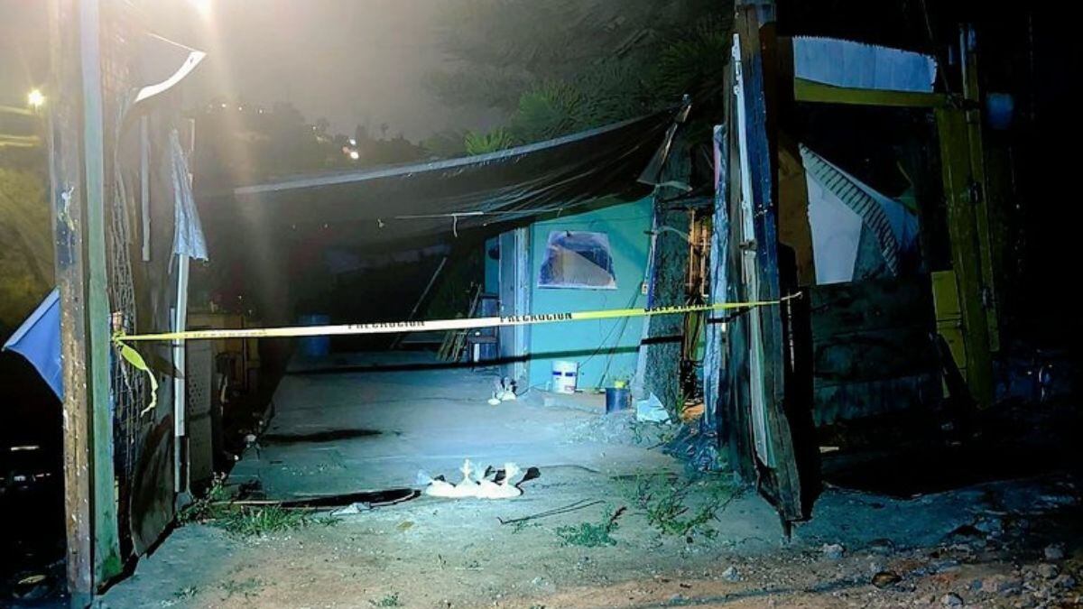 Guardia Nacional resguarda predio en donde se encontró el narcotúnel que va de Baja California a San Diego.