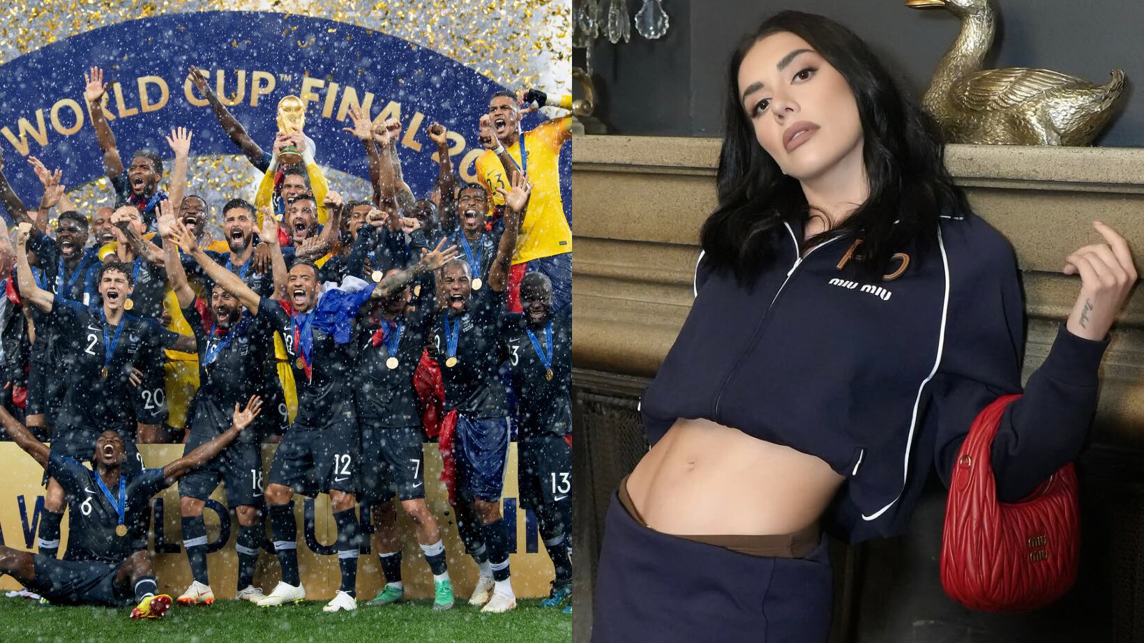 Karime Pindter es relacionada con campeón del mundo.