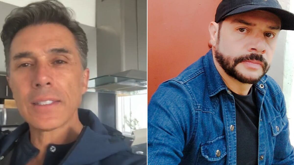 Sergio Mayer y Héctor Parra
