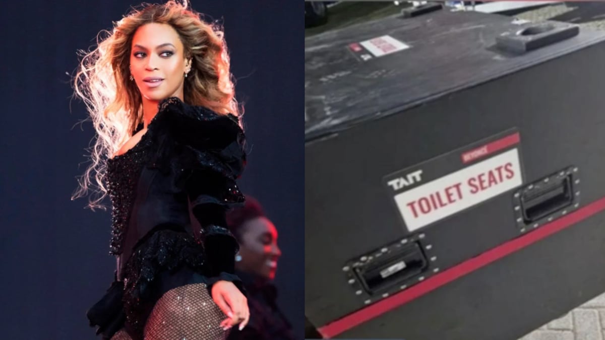 Beyoncé toilets seats