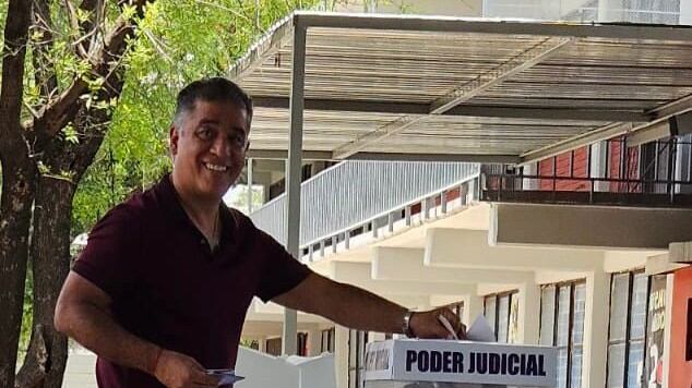 Víctor David Guerrero fue aspirante a la alcaldía de San Nicolás en 2024.