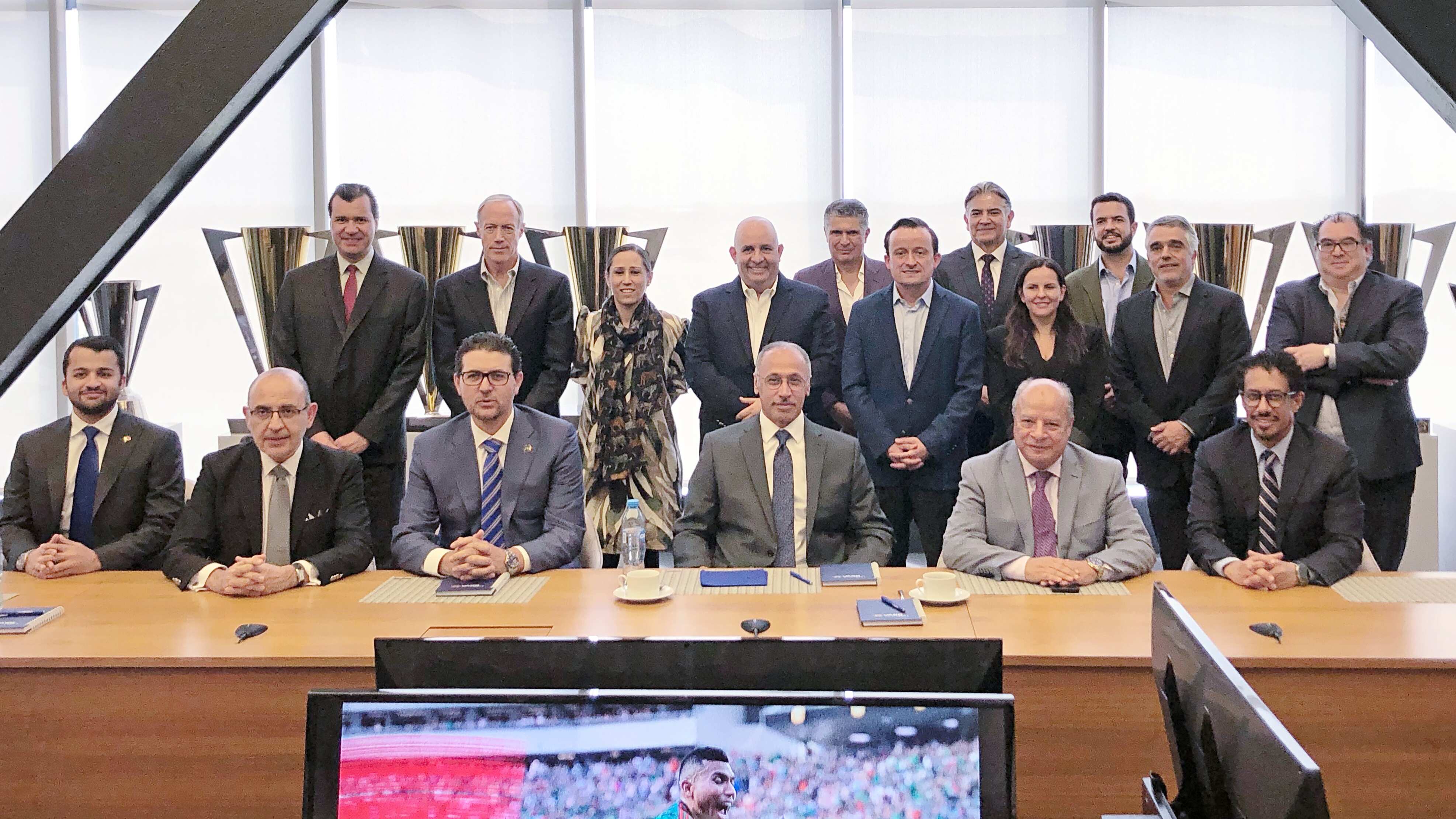 FMF y Liga MX se reunieron con embajadores de Países del Golfo y Norte de África.