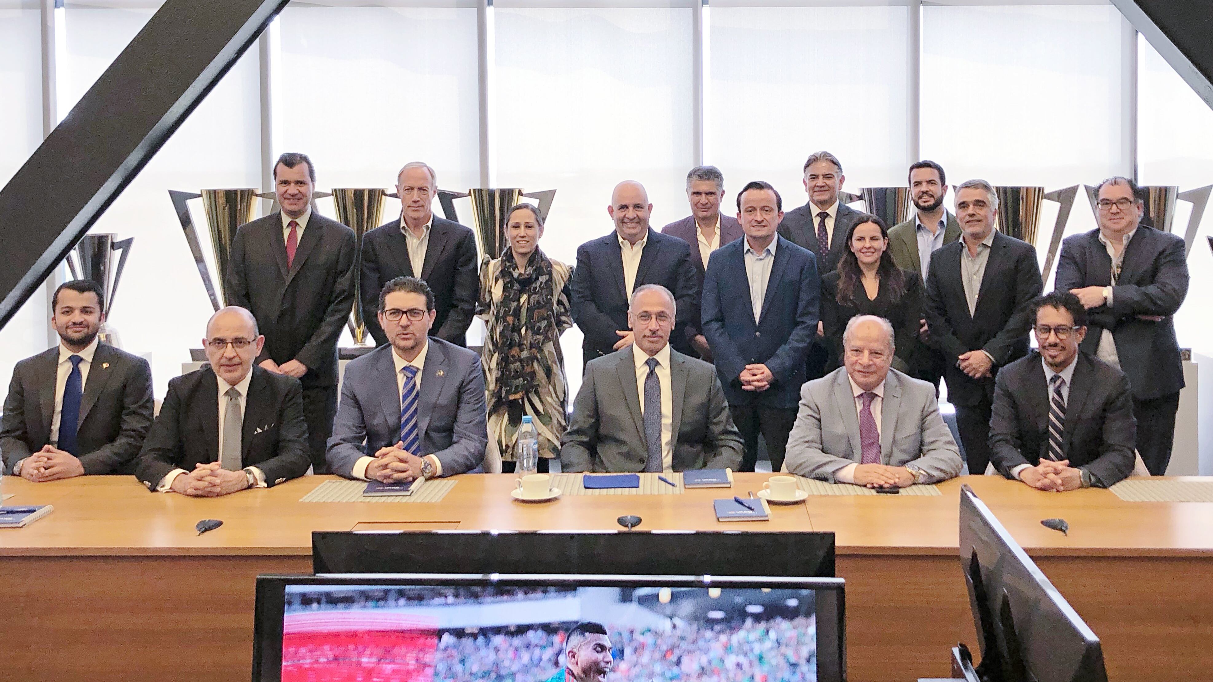 FMF y Liga MX se reunieron con embajadores de Países del Golfo y Norte de África.