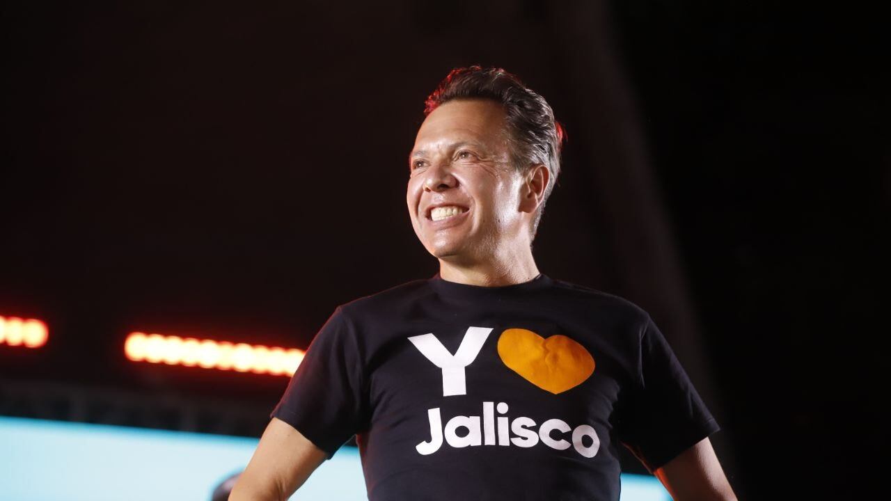 Pablo Lemus, virtual ganador de la gubernatura de Jalisco. Foto: Redes sociales de Pablo Lemus (@PabloLemusN)