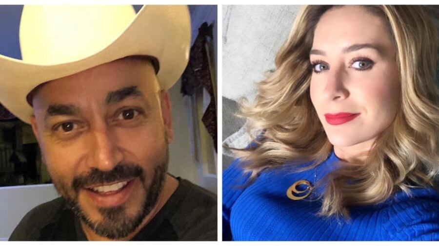 Geraldine Bazán se sonríe con los piropos de Lupillo Rivera
