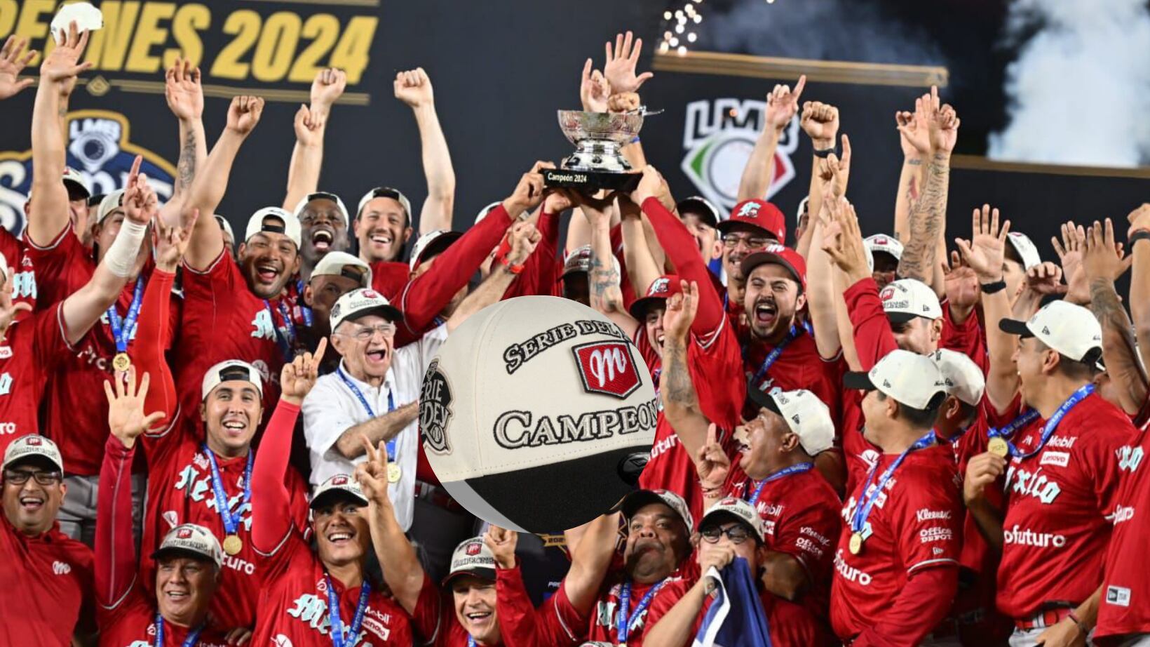 Los Diablos Rojos lanzaron una gorra conmemorativa tras ganar la Serie del Rey.