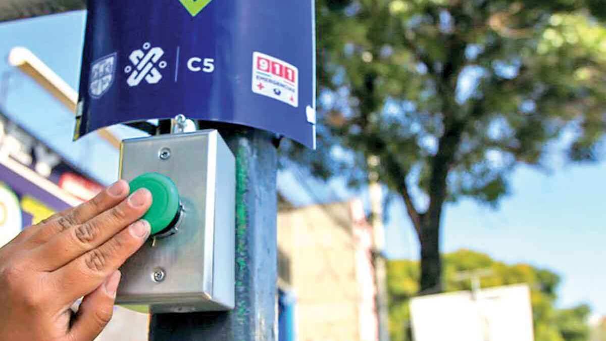 Botón de Auxilio C5 CDMX