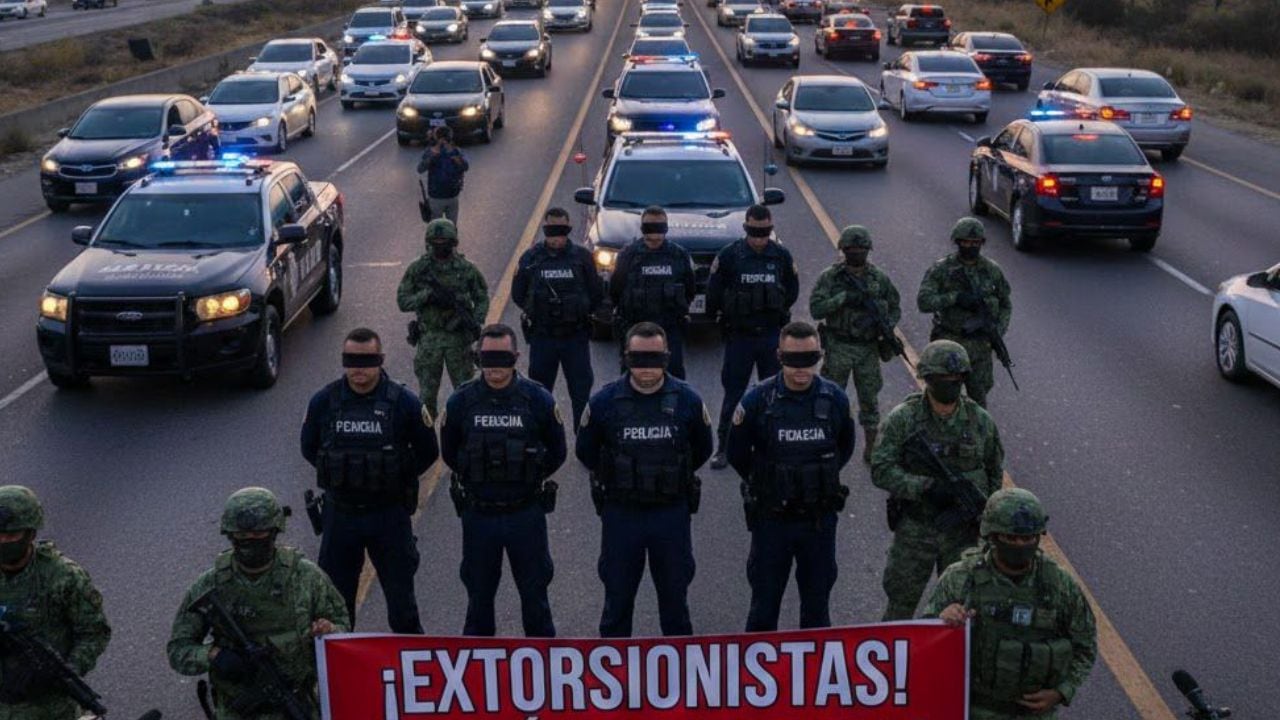 Fiscalía del Edomex suspende a 10 policías por presunta extorsión en la carretera México-Pachuca
