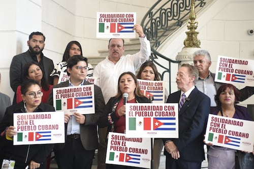 Diputados de Morena donarán su salario para ayuda humanitaria a Cuba