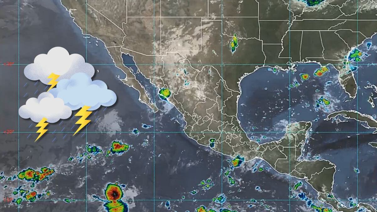 Alerta meteorológica: Onda tropical 23 traerá lluvias intensas en gran parte de México