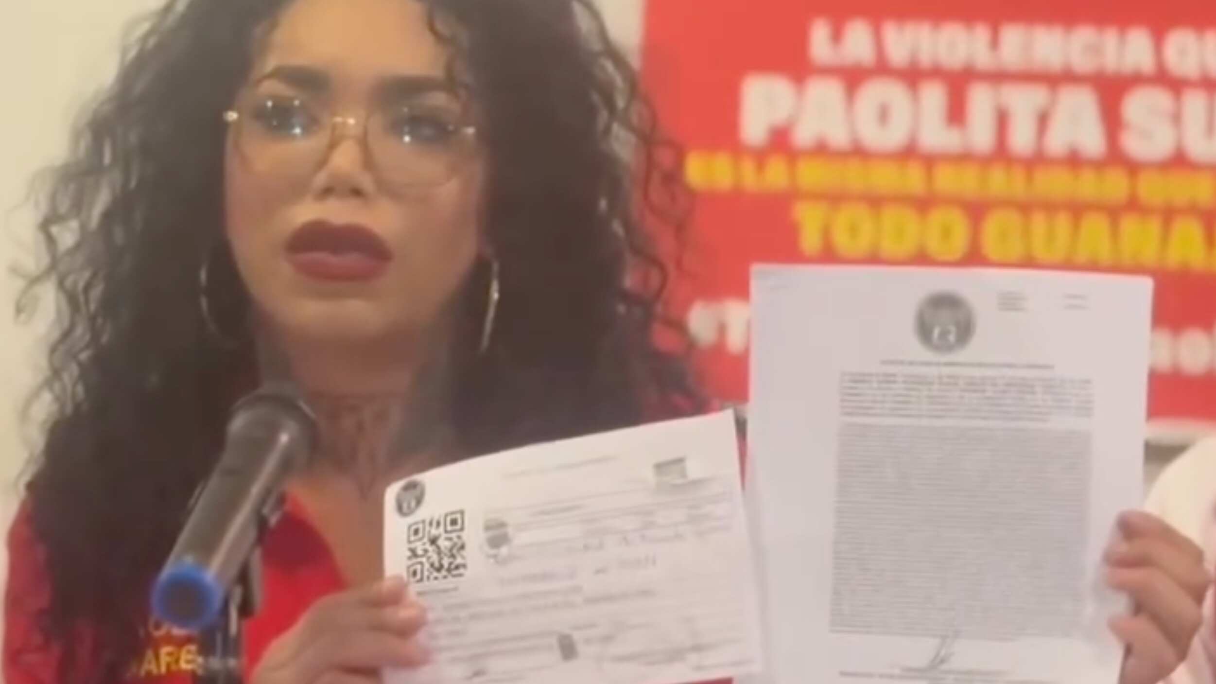 Puso una denuncia ante la fiscalía.