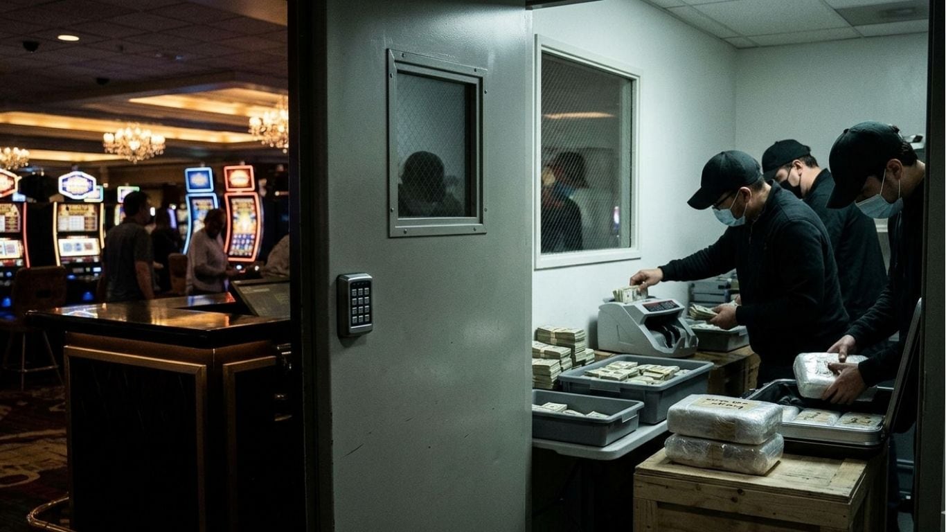 Casinos como fachada para lavar dinero