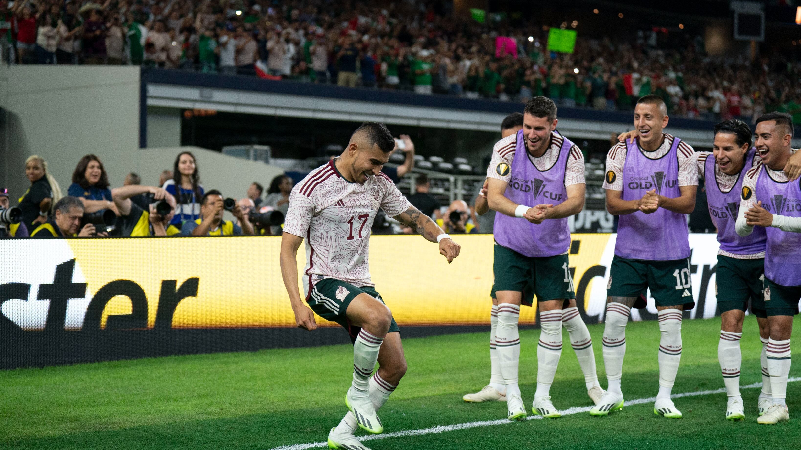 Orbelín Pineda se vistió de héroe en la victoria de México sobre Costa Rica.