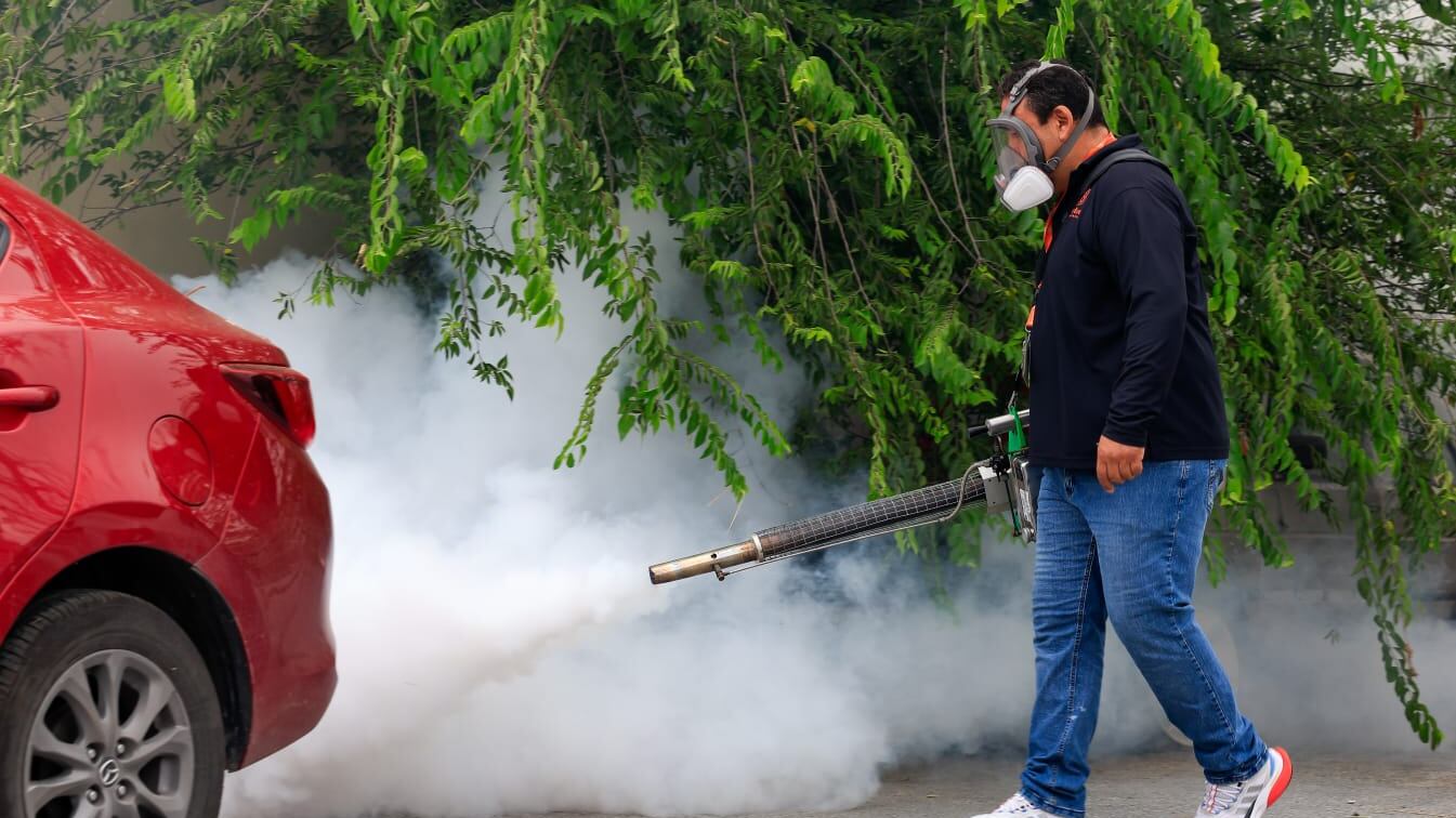 Como parte de las labores, Salud se coordina con la Secretaría de Servicios Públicos en el programa Guadalupe Limpio.