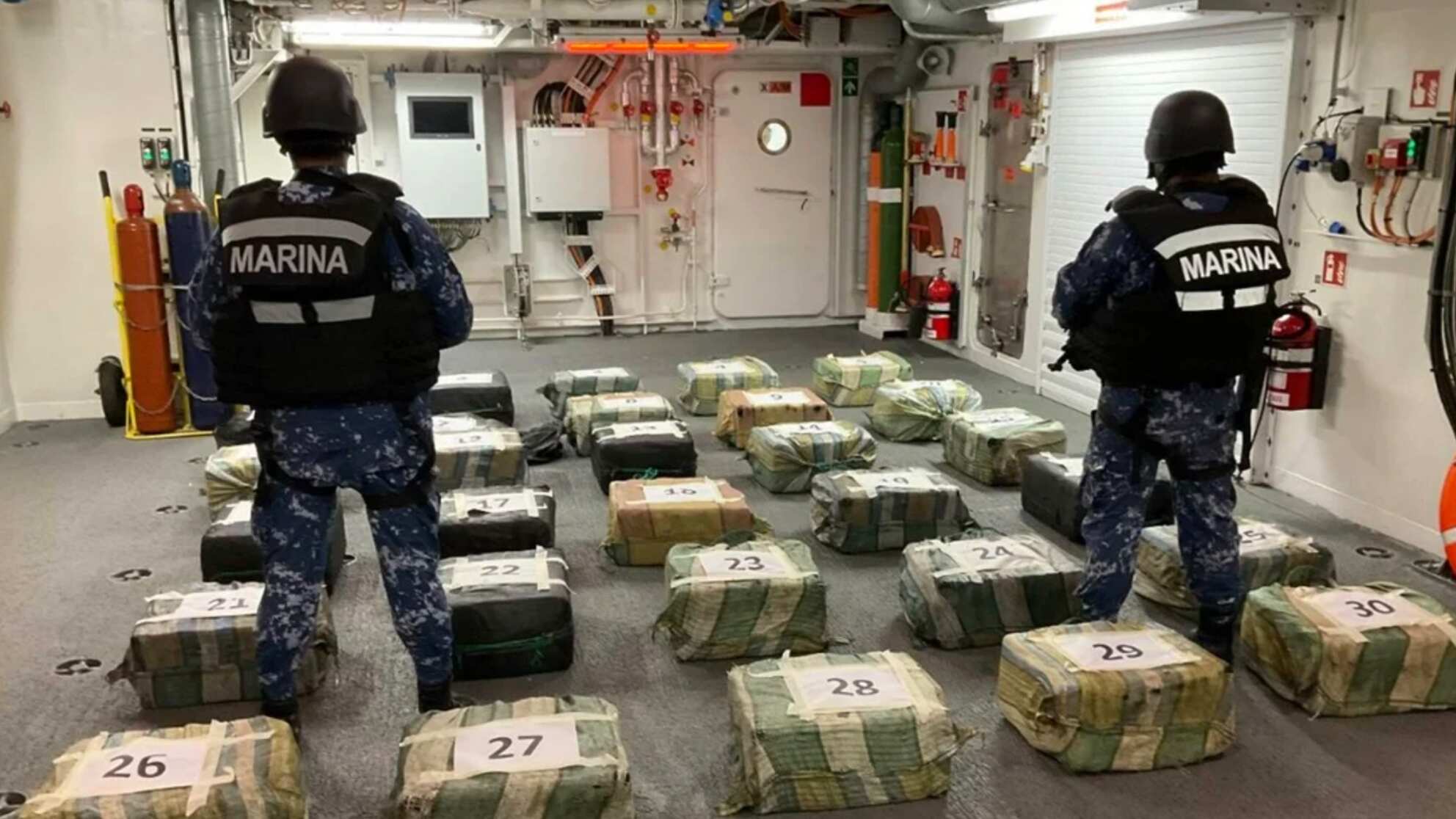 Las acciones permitieron la captura de siete sujetos. (Especial)