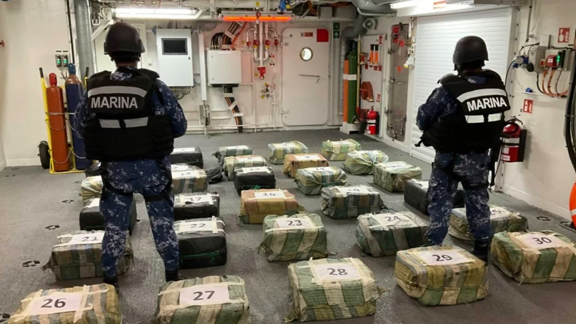 Las acciones permitieron la captura de siete sujetos. (Especial)