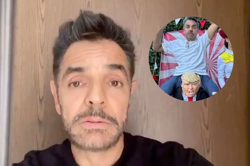 Eugenio Derbez evade pregunta sobre Venezuela: “no me gusta meterme en política”; en Halloween se burló de Trump