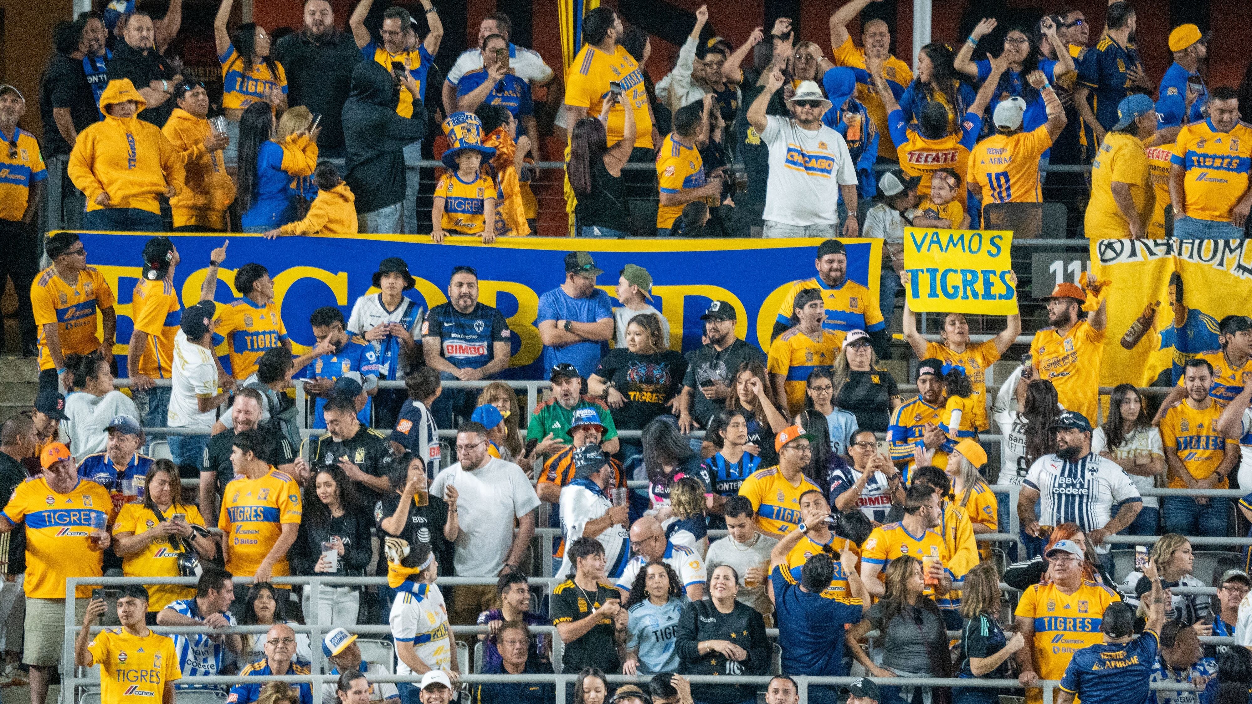 Tigres y Monterrey se vieron en Estados Unidos