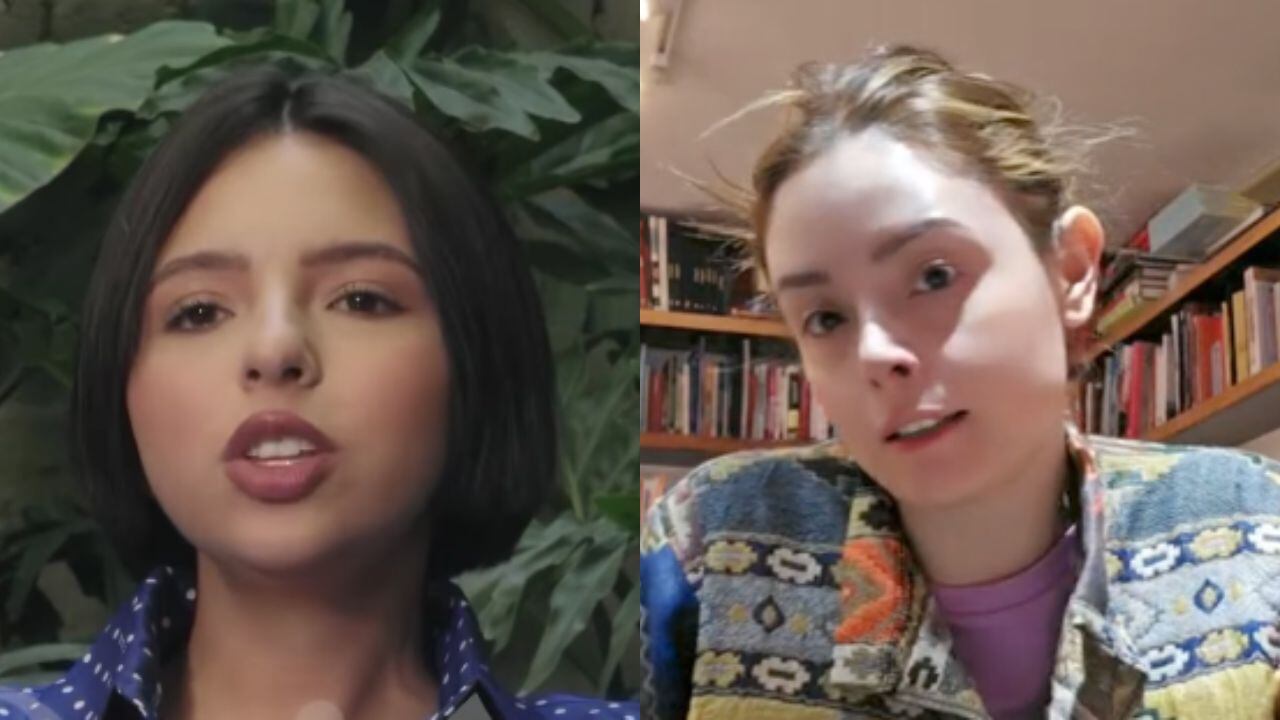 Ángela Aguilar y Maryfer Centeno