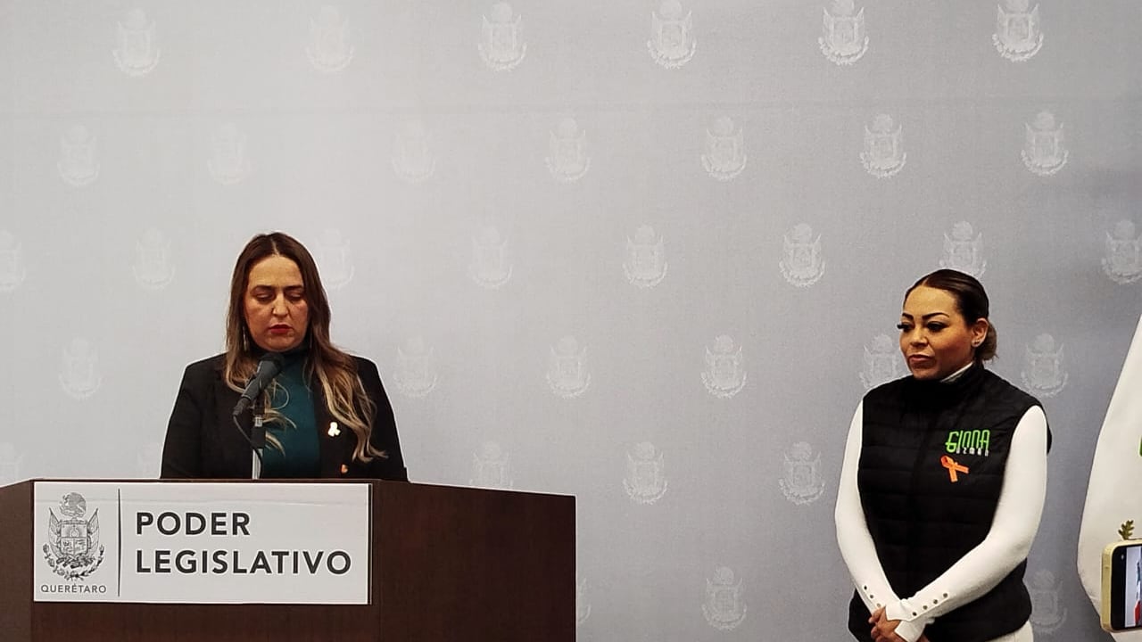 Diputadas Georgina Guzmán Álvarez y Perla Patricia Flores Suárez.