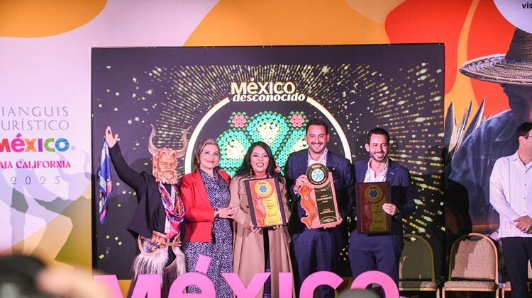 La secretaria de Turismo, Saymi Pineda Velasco, detalla los logros de Oaxaca en el primer Tianguis Turístico binacional y comparte cómo esta visibilidad impulsa al turismo local rumbo a la máxima fiesta cultural del estado