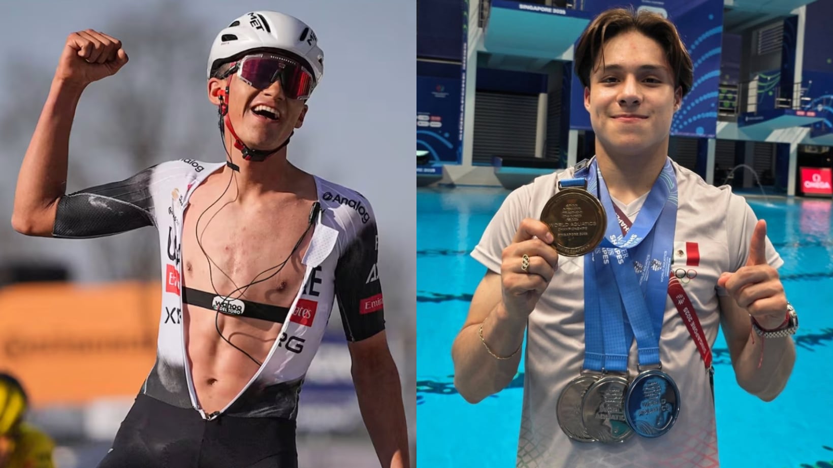 Isaac del Toro y Osmar Olvera.