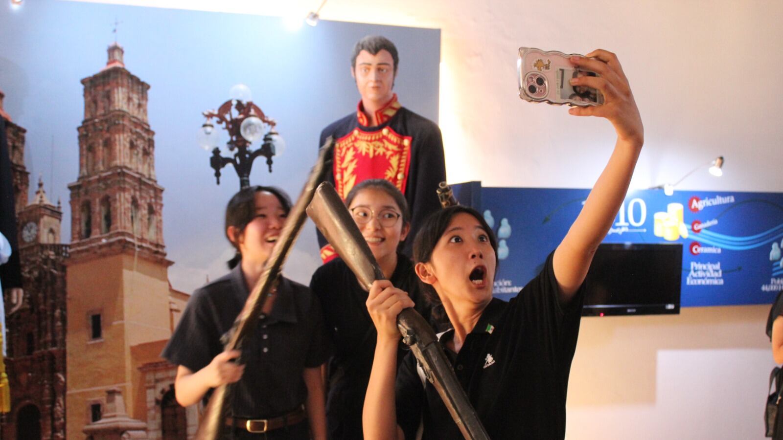 Estudiantes de Hiroshima.