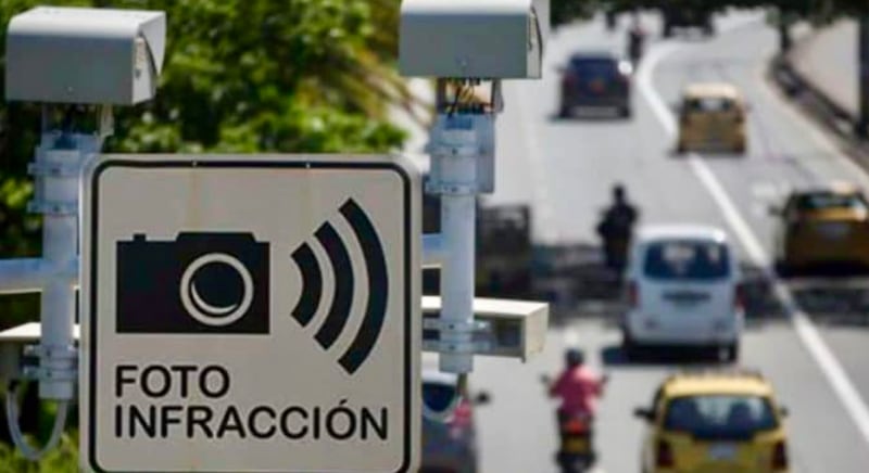 Los multan hasta cinco veces por pasar a exceso de velocidad en el mismo lugar.