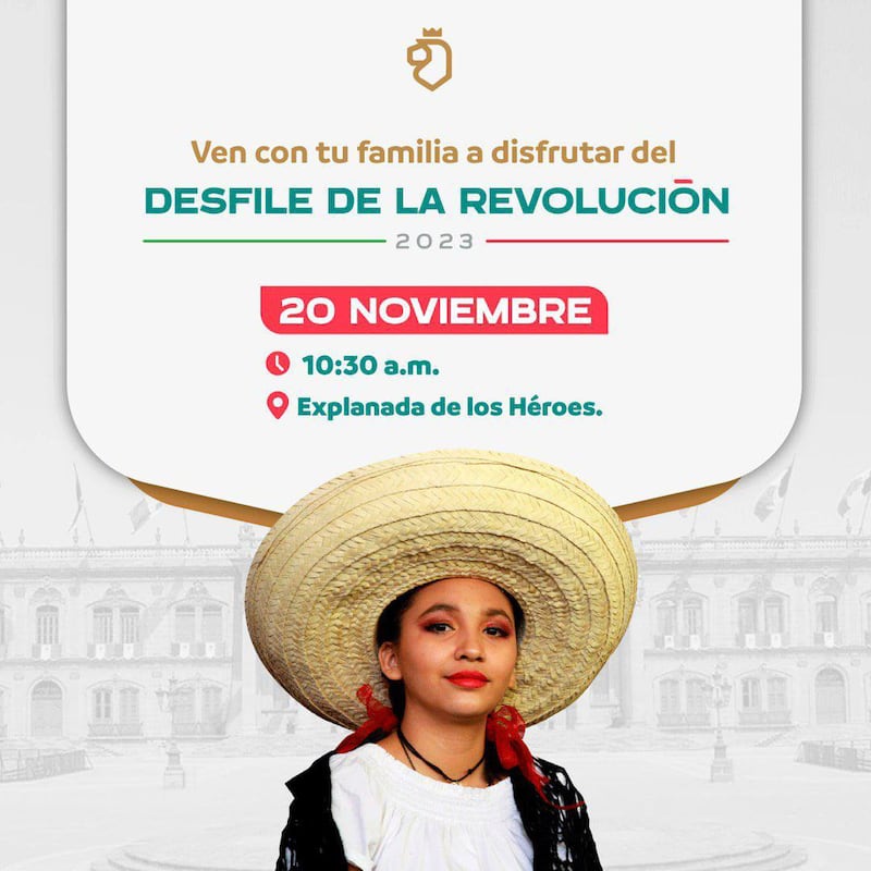 En el desfile participarán contingentes de escuelas públicas, cuerpos de auxilio y la Asociación de Charros de Nuevo León.