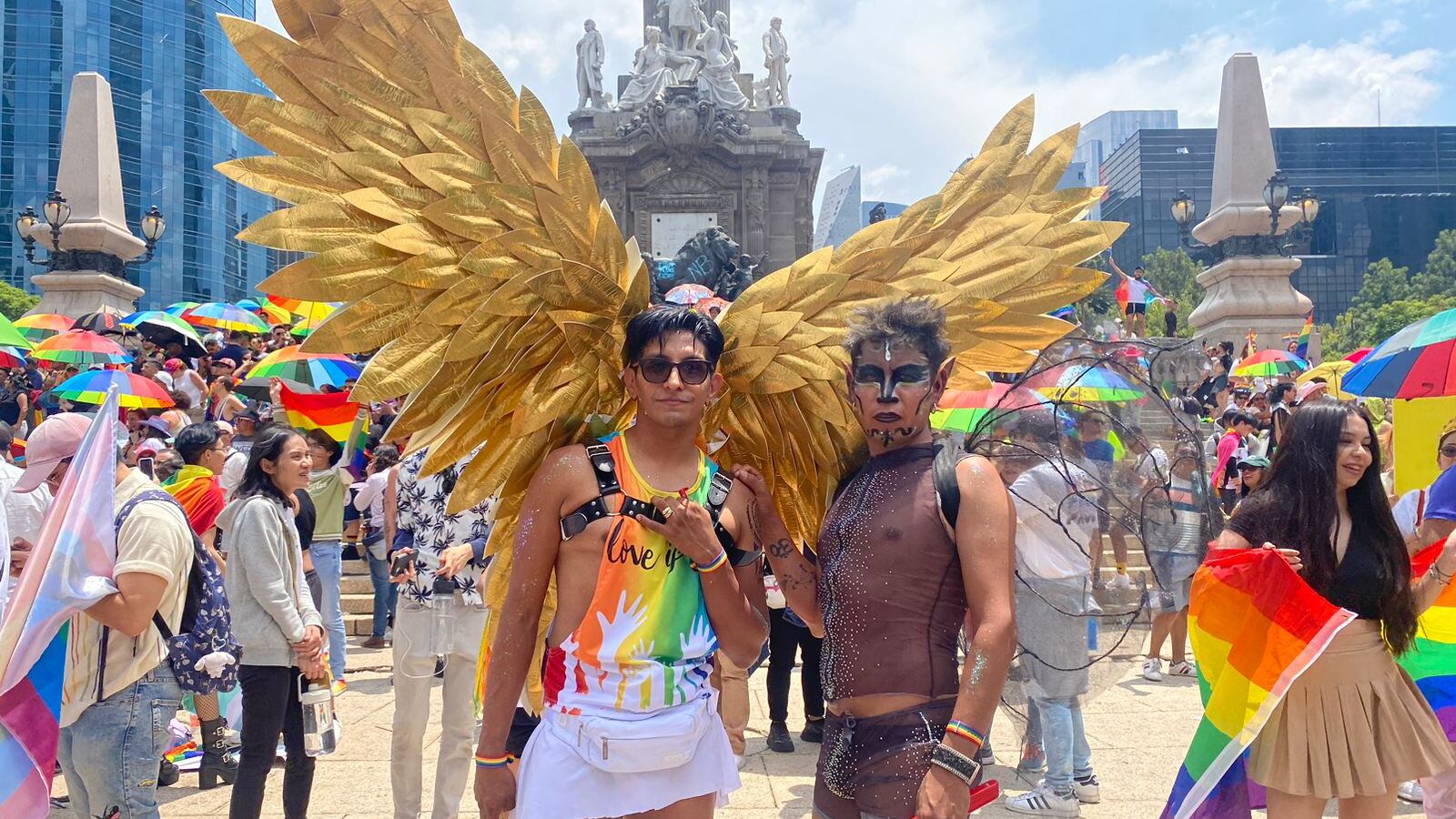 marcha del orgullo LGBT+ 2024 en CDMX
