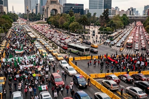 Alerta vial en CDMX: marchas, bloqueos y concentraciones previstas para este 14 de abril