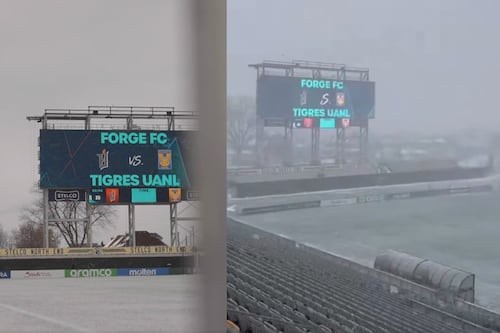 Impactante: Tigres debuta en la Concacaf ante Forge FC bajo condiciones extremas