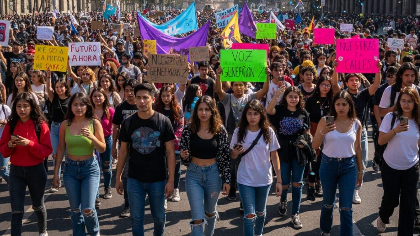 ¿A qué hora será la marcha de la Generación Z?