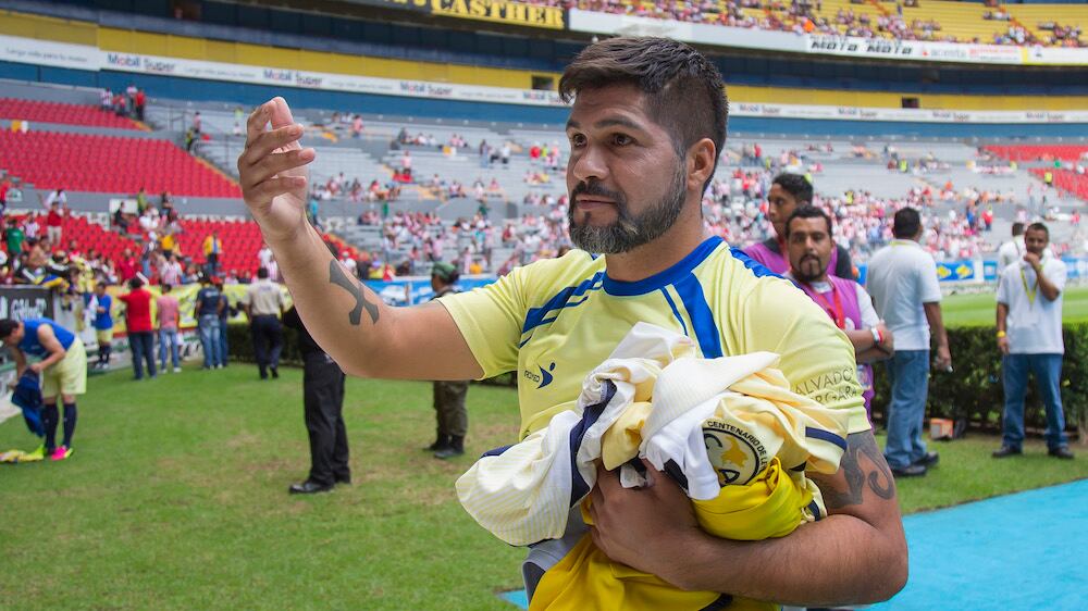 Navia seguía participando en los juegos de leyendas del América, previo a la Pandemia.