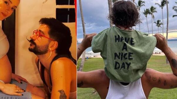 Camilo y Evaluna bebé