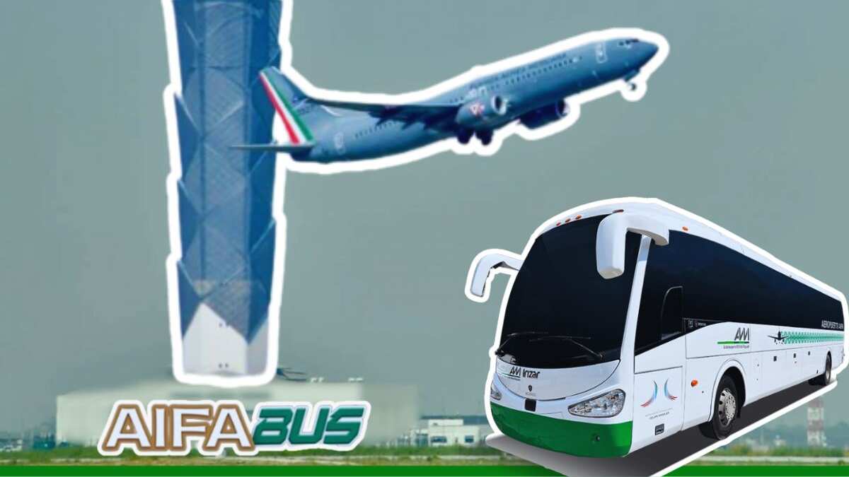 ¡Que no te deje el avión! Estos son los horarios y paradas autorizadas del AIFA Bus