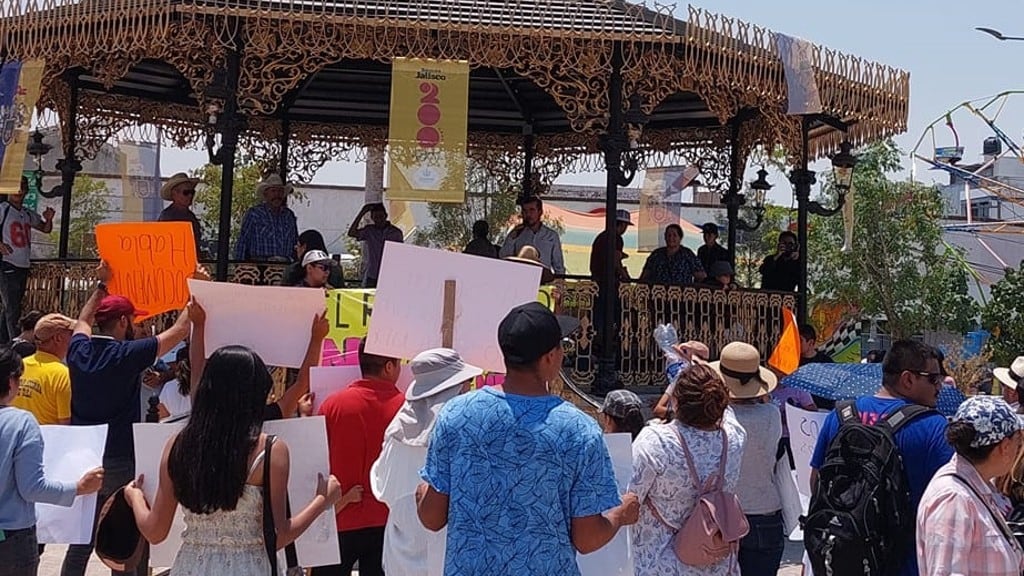 Vecinos se han manifestado contra la puesta en operación de esta central de basura.