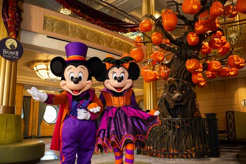 Disney lleva sus celebraciones de Halloween a alta mar
