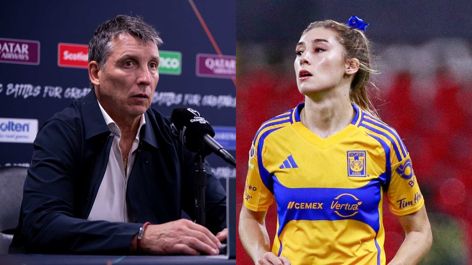 Siboldi habló sobre los rumores que la vincularon con con Tatiana flores.