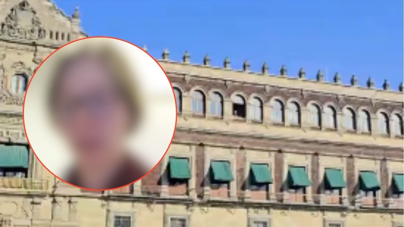 Filtran salario de mujer que se asoleó en Palacio Nacional