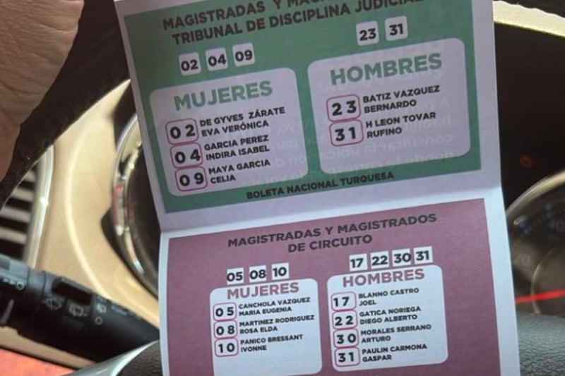 Acordeones del Poder Judicial