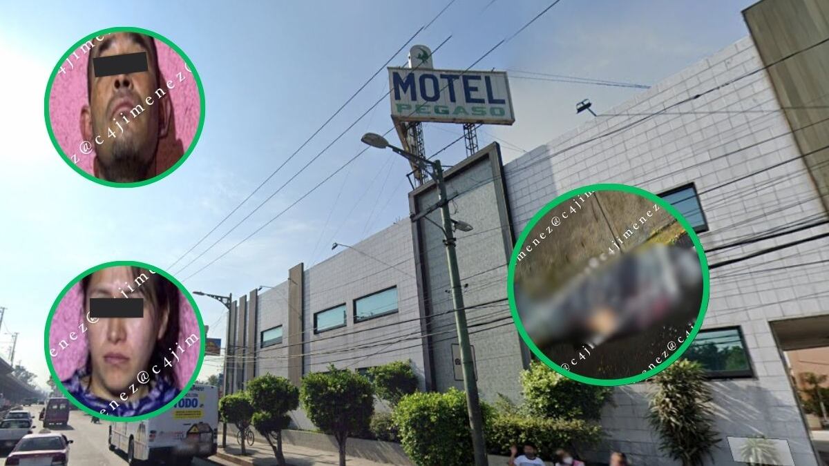 Pareja tira cuerpo encintado en Cerro de la Estrella y se esconde en motel de Iztapalapa